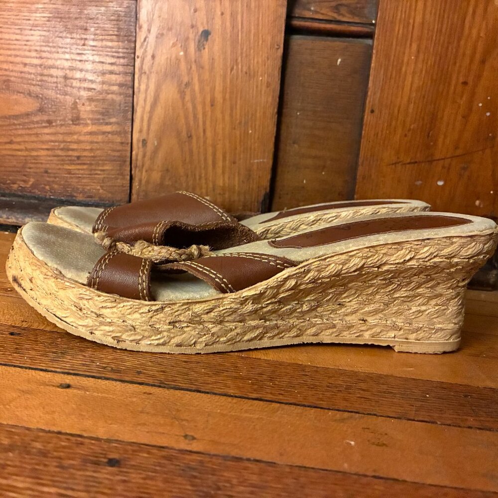 Vintage Sbicca Brown Sandals